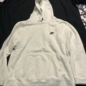 Nike- white hoodie